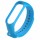 Ремешок силиконовый для Xiaomi Mi Band 3/4 голубой