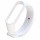 Ремешок силиконовый для Xiaomi Mi Band 3/4 белый