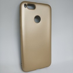 Чехол силиконовый J-Case золотой Mi A1