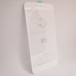 Стекло 5D Redmi Note 5A белое
