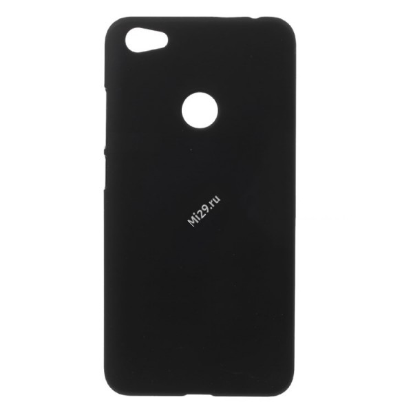 Чехол силиконовый матовый черный Redmi Note 5A Prime