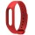 Ремешок силиконовый для Xiaomi Mi Band 2 красный
