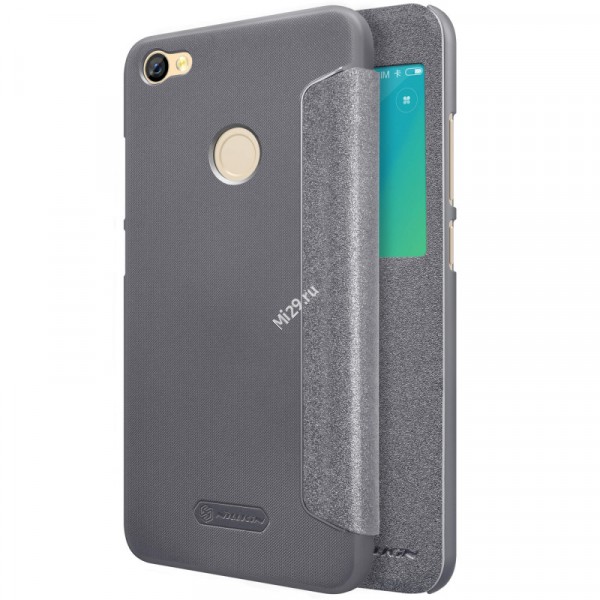 Чехол Nillkin Sparkle Leather серый Redmi Note 5A Prime