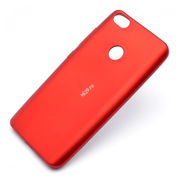 Чехол силиконовый J-Case красный Redmi Note 5A 32Gb