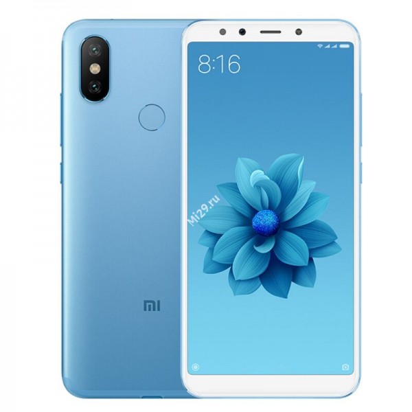 Смартфон Xiaomi Mi A2 4/32Gb голубой