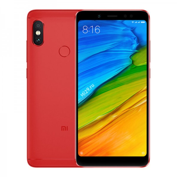 Смартфон Xiaomi Redmi Note 5 3/32Gb красный