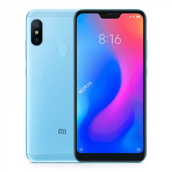 Смартфон Xiaomi Mi A2 Lite 4/64Gb голубой