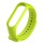 Ремешок силиконовый для Xiaomi Mi Band 3/4 зеленый