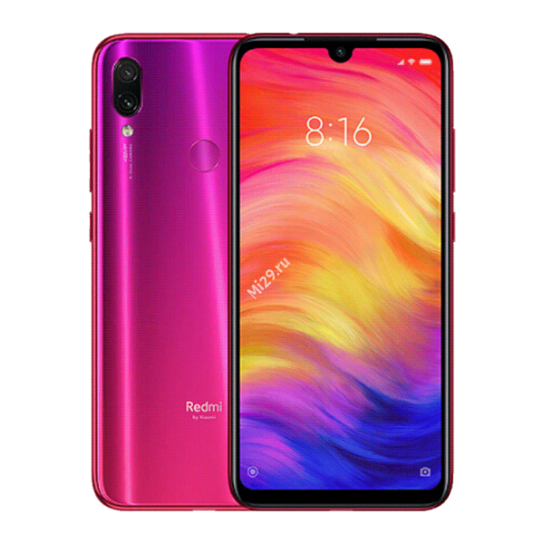 Смартфон Xiaomi Redmi Note 7 3/32Gb розовый