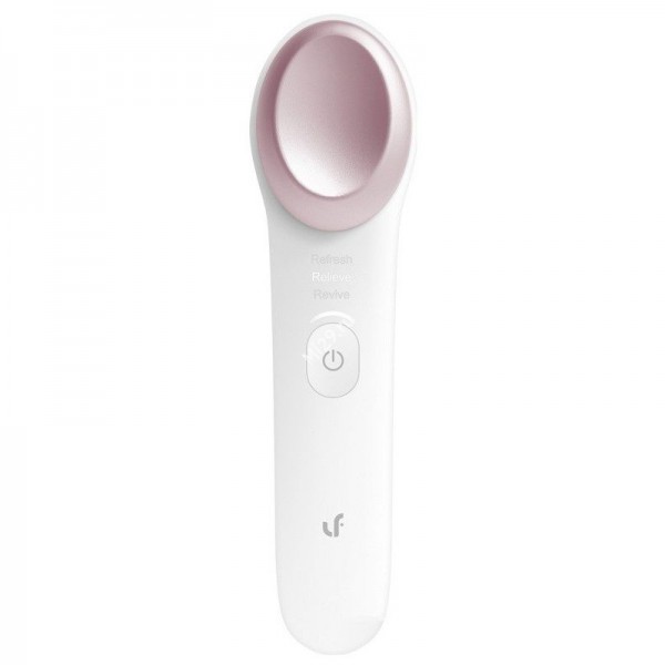 Вибромассажер для глаз с функциями холодного и горячего воздействия Xiaomi LeFan Hot and Cold Eye Massager бело–розовый