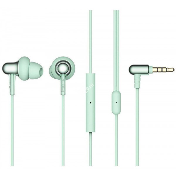Наушники 1MORE Stylish In-Ear Headphones зеленые